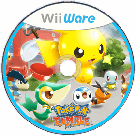 Pokémon Rumble - Fanart - Disc (United States) - 1000x1000