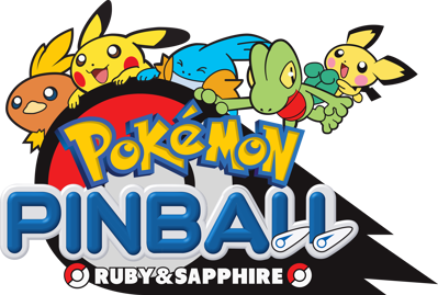 Pokémon Pinball: Ruby & Sapphire - Clear Logo (World) - 3075x2073
