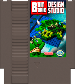 8Bit Brix Design Studio & Snake Game - Cart - Front (World) - 444x500