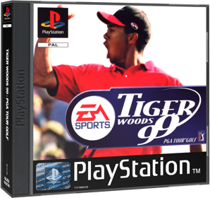 Tiger Woods 99: PGA Tour Golf - Box - 3D (Europe) - 1416x1332