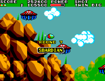 Fantasy Zone II - Screenshot - Gameplay (World) - 496x384