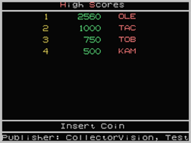 Berzerk - Screenshot - High Scores (World) - 256x192