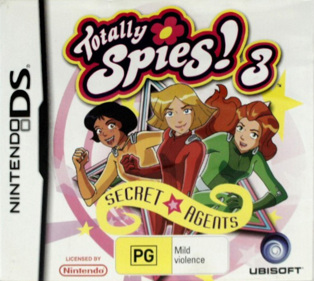 Totally Spies! 3: Agents Secrets - Box - Front (Australia) - 655x586