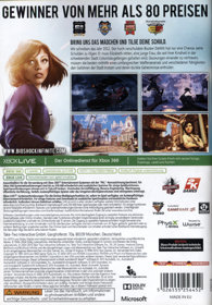 BioShock Infinite - Box - Back (Germany) - 948x1361