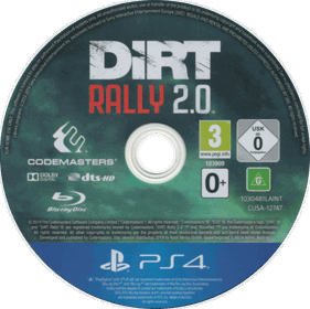 DiRT Rally 2.0 - Disc (World) - 472x471