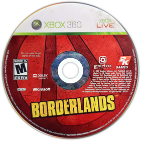 Borderlands - Disc (North America) - 1611x1611