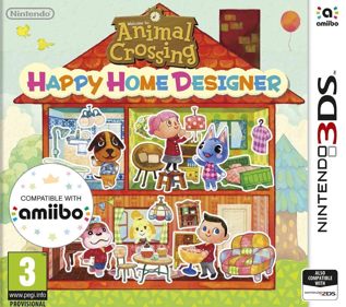 Animal Crossing Happy Home Designer - Box - Front (Europe) - 1454x1287
