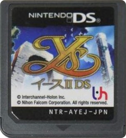 Ys II DS - Cart - Front (Japan) - 546x594