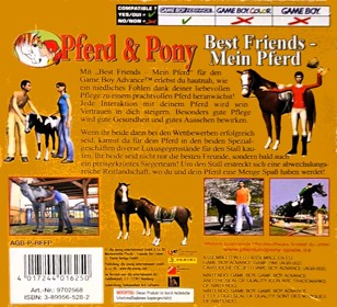 Let's Ride!: Friends Forever - Box - Back (Germany) - 1370x1246
