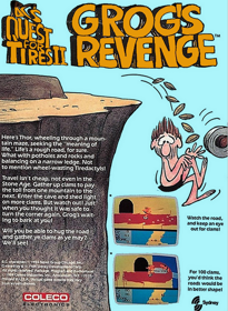 B.C.'s Quest for Tires II: Grog's Revenge - Box - Back (North America) - 497x680