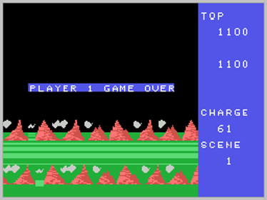 Exerion - Screenshot - Game Over (World) - 256x192