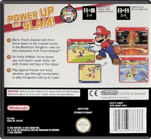 Mario Hoops 3 on 3 - Box - Back - Reconstructed (Europe) - 774x708