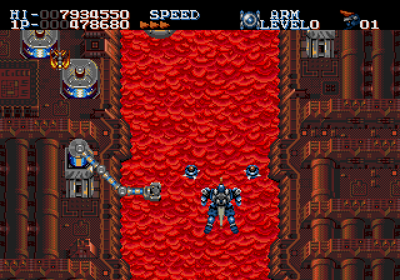 Robo Aleste - Screenshot - Gameplay (World) - 640x448