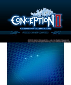 Conception II: Children of the Seven Stars - Screenshot - Game Title (North America) - 400x480