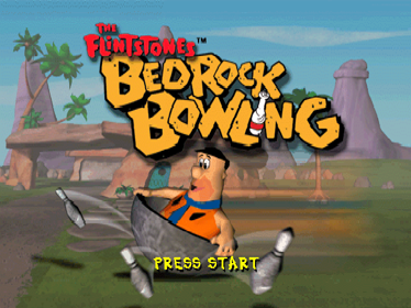 The Flintstones: Bedrock Bowling - Screenshot - Game Title (World) - 640x480