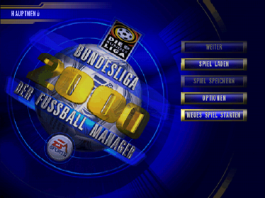 The F.A. Premier League Football Manager 2000 - Screenshot - Game Title (Germany) - 640x480