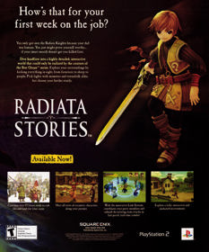 Radiata Stories - Advertisement Flyer - Front (United States) - 1904x2290