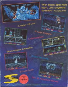 Turrican 3 - Box - Back (North America) - 626x800