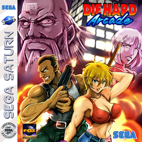 Die Hard Arcade - Fanart - Box - Front (United States) - 709x709