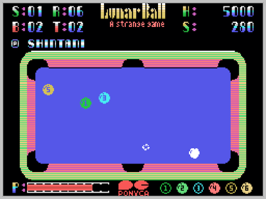 Lunar Ball - Screenshot - Gameplay (World) - 256x192