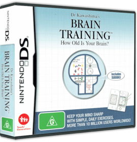 Brain Age: Train Your Brain in Minutes a Day! - Box - 3D (Australia) - 575x598