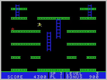 Jumpman Junior - Screenshot - Gameplay (World) - 256x192
