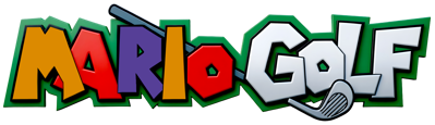 Mario Golf - Clear Logo (World) - 4500x1296
