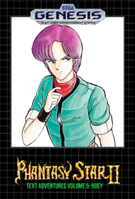 Phantasy Star II Text Adventure Volume 5: Huey's Adventure - Fanart - Box - Front (North America) - 721x1063