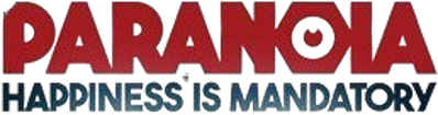 Paranoia: Happiness Is Mandatory - Clear Logo (World) - 258x68