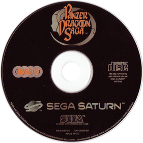 Panzer Dragoon Saga - Disc (Europe) - 762x761