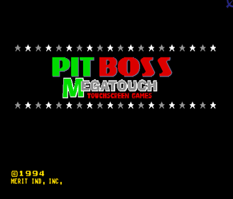 Pit Boss Megatouch - Screenshot - Game Title (North America) - 544x466