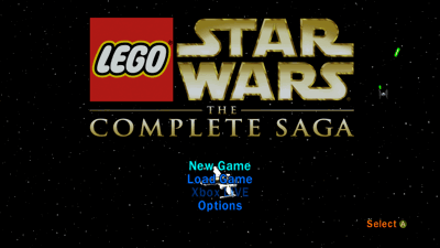 LEGO Star Wars: The Complete Saga - Screenshot - Game Select (World) - 1280x720