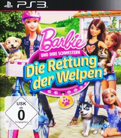 Barbie & Her Sisters: Puppy Rescue - Box - Front (Germany) - 600x688