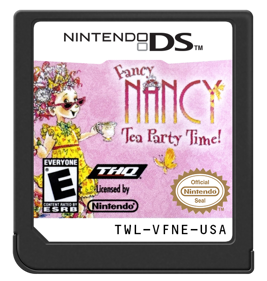 Fancy Nancy: Tea Party Time! - Cart - Front (North America) - 571x600