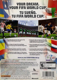 FIFA World Cup: Germany 2006  - Box - Back (North America) - 708x996
