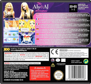The Aly & AJ Adventure - Box - Back - Reconstructed (Europe) - 774x708