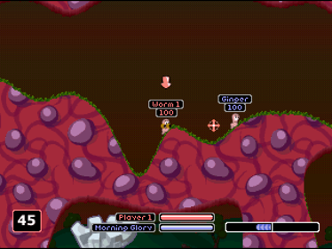 Worms World Party - Screenshot - Gameplay (World) - 640x480