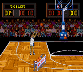 NBA All-Star Challenge - Screenshot - Gameplay (World) - 256x224