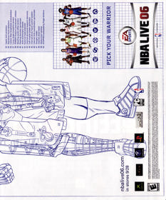 NBA Live 06 - Advertisement Flyer - Front (United States) - 1904x2290