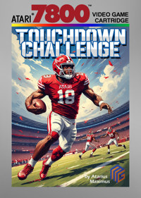 Touchdown Challenge - Fanart - Box - Front (World) - 712x1000