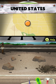 Illustration of Digging for Dinosaurs