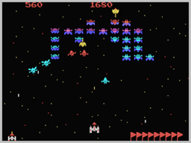 Galaxian - Screenshot - Gameplay (North America) - 256x192