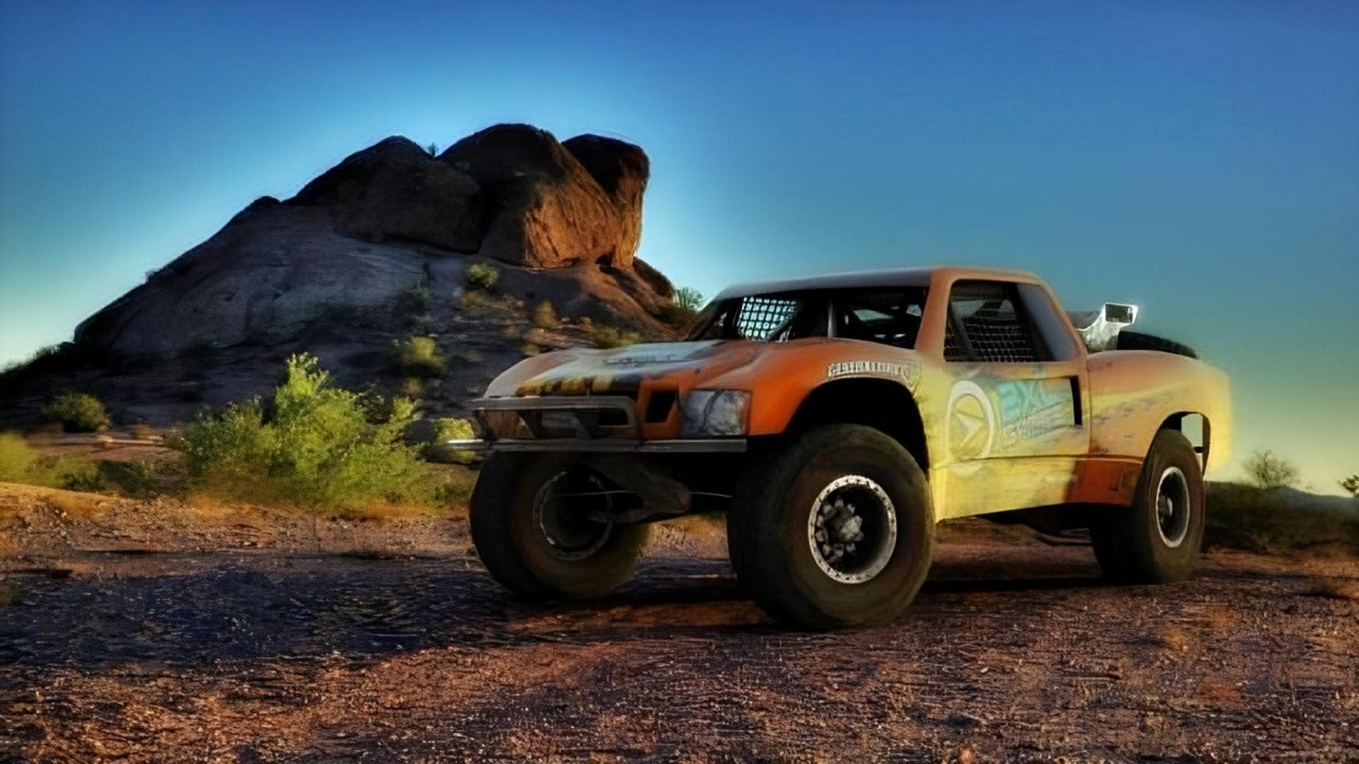 Illustration of Jeremy McGrath's Offroad