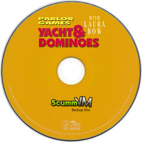 Crazy Nicks Software Picks: Parlor Games with Laura Bow: Yacht & Dominoes - Fanart - Disc (World) - 1580x1580