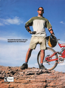 Downhill Domination - Advertisement Flyer - Front (United States) - 1638x2200
