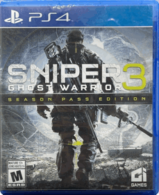 Sniper: Ghost Warrior 3 - Box - Front - Reconstructed (North America) - 955x1170