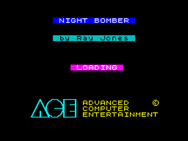 Night Bomber - Screenshot - Game Title (United Kingdom) - 256x192