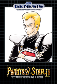 Phantasy Star II Text Adventure Volume 3: Rudger's Adventure - Fanart - Box - Front (North America) - 723x1063