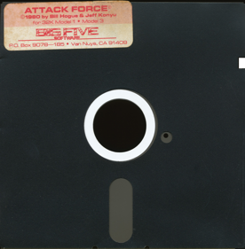Attack Force - Disc (North America) - 1558x1585