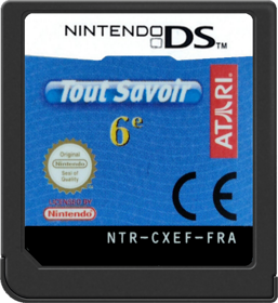Tout Savoir 6e - Cart - Front (France) - 517x564